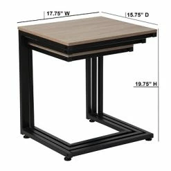 Top 10 🎉 Coffee & Cocktail Tables Flash Furniture Midtown Collection Nesting Tables Sonoma, Oak (NANJN21741NT) 🥰 -Coffee Sales Store unnamed file 3533