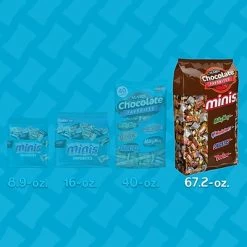 Wholesale ⌛ Mars 🍬 Candy & Chocolate Snickers, Twix, Milky Way & 3 Musketeers Individually Wrapped Minis Size Chocolate Bars, 4 Lb. Variety Mix Bag (MMM50972) 👍 -Coffee Sales Store unnamed file 3541