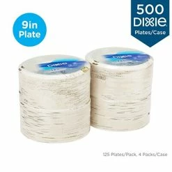 Deals 🔔 Dixie Pathways Medium-Weight Paper Plates, 8.5”, 500/Carton (UX9WS) 🎉 -Coffee Sales Store unnamed file 3549