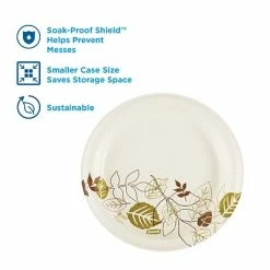 Deals 🔔 Dixie Pathways Medium-Weight Paper Plates, 8.5”, 500/Carton (UX9WS) 🎉 -Coffee Sales Store unnamed file 3550
