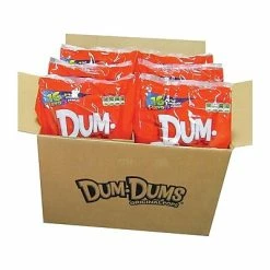 Wholesale 👍 Candy & Chocolate Dum Dums Original Lollipops, Assorted, 32 Oz., 200 Lollipops/Bag, 6 Bags/Carton (071-1) 🤩