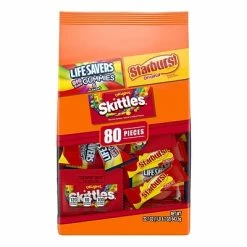 Best deal 😍 Candy & Chocolate Wrigley's Fun Size 🍬 Candy Mix, Assorted Flavors, 22.7 Oz., 80 Piece (WMW23534) 🎁