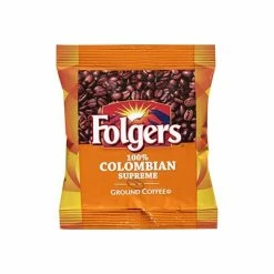 Best deal 😉 Folgers 100% Colombian Ground Coffee Packet, Medium Dark Roast, 1.75 Oz., 42/Carton (PRO20022) ✔️