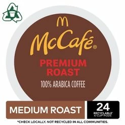 Deals 💯 K-Cups McCafe Premium Roast Coffee, Keurig K-Cup Pods, Medium Roast, 24/Box (5000201379) 🔔 -Coffee Sales Store unnamed file 37