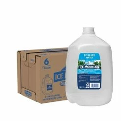 Outlet ❤️ Ice Mountain Brand Distilled Water, 1-Gallon Plastic Jug, 6/Carton (11475178) ❤️