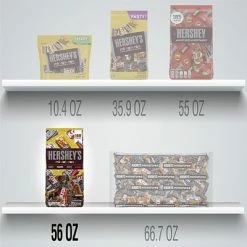 Deals ✔️ Candy & Chocolate HERSHEY'S Miniatures Assorted Chocolate 🍬 Candy, Individually Wrapped, 56 Oz, Bag, 180 Pieces (HEC21543) 🔥 -Coffee Sales Store unnamed file 3790