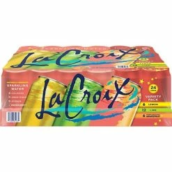 Cheap 🎉 Water & Beverages Lacroix Sparkling Water Variety Pack, Lime/Lemon/Grapefruit, 12 Oz., 24/Carton (15114428) 🌟
