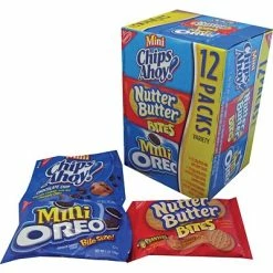 Hot Sale 👍 Cookies Nabisco® Mini Cookie Variety Pack, 1 Oz. Bags, 48 Bags/Box 🌟