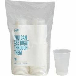 Cheapest ⭐ Plastic Cups Perk™ Plastic Cold Cup, 12 Oz., Clear, 50/Pack (PK56333) 👍