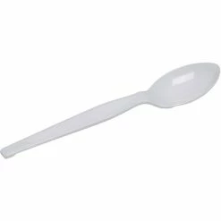 Cheapest 🤩 Disposable Cutlery Dixie Plastic Teaspoon 6”, Heavy-Weight, White, 100/Box (TH207) 💯 -Coffee Sales Store unnamed file 3849