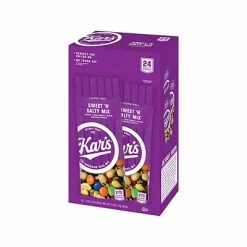 Top 10 ⌛ Dried Fruit, Nuts & Trail Mix Kar's SWEET'N SALTY Snack Mix, 2 Oz., 24/Box (08387) 😍