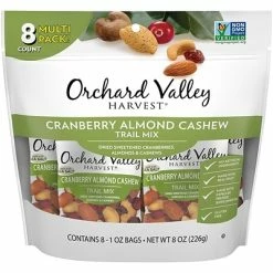 Best Sale 😍 Dried Fruit, Nuts & Trail Mix Orchard Valley Harvest Trail Mix, Cranberry Almond Cashew, 8 Oz. (JOH13641) 🎁