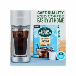 Best deal 🎉 K-Cups Green Mountain Coffee Roasters Brew Over Ice Vanilla Caramel Iced Coffee, Keurig K-Cup Pod, 24/Pack (390283) 🎁 -Coffee Sales Store unnamed file 391