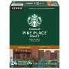 Coupon 🤩 K-Cups Starbucks Pike Place Coffee, Keurig® K-Cup®, Medium Roast, 24/Box (9572) 😍