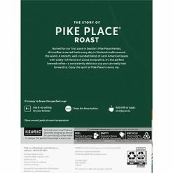 Coupon 🤩 K-Cups Starbucks Pike Place Coffee, Keurig® K-Cup®, Medium Roast, 24/Box (9572) 😍 -Coffee Sales Store unnamed file 44