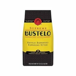 Wholesale 🧨 Whole Bean Cafe Bustelo Supreme Espresso Beans Coffee, Dark Roast (01800) 🎉