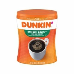 Flash Sale ✔️ Dunkin' Original Blend Decaf Ground Coffee, Medium Roast, 30 Oz. (8133401293) 😍