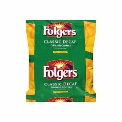 Best deal 💯 Ground Folgers Classic Roast Decaf Filter Packs Coffee, Medium Roast, 40/Carton (SMU06122) 🔥