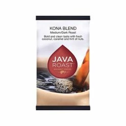 Cheapest 🧨 Java Roast Gourmet Kona Blend Ground Coffee With Bonus Filters, Medium Dark Roast, 24/Carton (BHS68366) 🧨