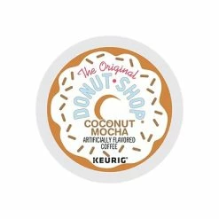Best Sale 👍 The Original Donut Shop K-Cups Donut Shop Coconut Mocha Coffee, Keurig K-Cup Pods, Medium Roast, 24/Box (6248) 🛒 -Coffee Sales Store unnamed file 490