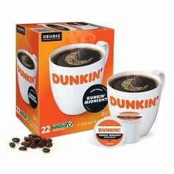 Cheapest 🎁 Dunkin' K-Cups Dunkin Donuts Midnight Coffee, Keurig K-Cup Pods, Dark Roast, 22/Box (400849) 🎉 -Coffee Sales Store unnamed file 505