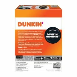 Cheapest 🎁 Dunkin' K-Cups Dunkin Donuts Midnight Coffee, Keurig K-Cup Pods, Dark Roast, 22/Box (400849) 🎉 -Coffee Sales Store unnamed file 509
