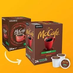 Cheapest 🤩 K-Cups McCafe Premium Roast Decaf Coffee, Keurig K-Cup Pods, Medium Roast, 24/Box (5000201380) 🛒 -Coffee Sales Store unnamed file 525