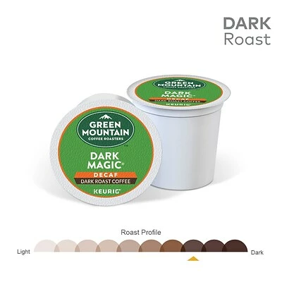 Promo 🤩 K-Cups Green Mountain Dark Magic Decaf Coffee, Keurig K-Cup Pods, Dark Roast, 24/Box (4067) ✨ 4 Promo 🤩 K-Cups Green Mountain Dark Magic Decaf Coffee, Keurig K-Cup Pods, Dark Roast, 24/Box (4067) ✨ - Image 4