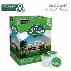 Cheapest 🎁 K-Cups Green Mountain Sumatra Reserve Coffee, Keurig® K-Cup® Pods, Dark Roast, 24/Box (4060) 🥰 -Coffee Sales Store unnamed file 548