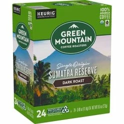 Cheapest 🎁 K-Cups Green Mountain Sumatra Reserve Coffee, Keurig® K-Cup® Pods, Dark Roast, 24/Box (4060) 🥰 -Coffee Sales Store unnamed file 549