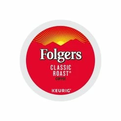 Discount 😀 K-Cups Folgers Classic Roast Coffee, Keurig K-Cup Pod, Medium Roast, 48/Box (5000363378) 🔔 -Coffee Sales Store unnamed file 578