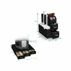 Discount 🎉 Organizers & Dispensers Mind Reader Combine ABS Plastic Coffee Station, Black (CMB02-BLK) 🧨 9 Discount 🎉 Organizers & Dispensers Mind Reader Combine ABS Plastic Coffee Station, Black (CMB02-BLK) 🧨 -Coffee Sales Store unnamed file 582