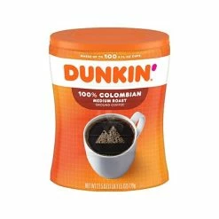 Buy 🔔 Dunkin' Colombian Ground Coffee, Medium Roast, 27.05 Oz. (8133401292) ⭐