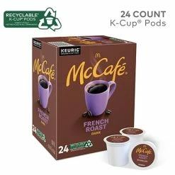 Deals 👍 K-Cups McCafe French Roast Coffee, Keurig K-Cup Pods, Dark Roast, 24/Box (5000201378) 🤩 -Coffee Sales Store unnamed file 595