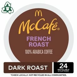 Deals 👍 K-Cups McCafe French Roast Coffee, Keurig K-Cup Pods, Dark Roast, 24/Box (5000201378) 🤩 -Coffee Sales Store unnamed file 597