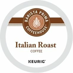 Brand new 👏 K-Cups Barista Prima Coffeehouse Italian Roast Coffee, Keurig® K-Cup® Pods, Dark Roast, 96/Carton (66149) 🎉