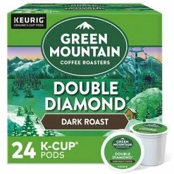 Cheap ⌛ K-Cups Green Mountain Double Diamond Coffee, Keurig K-Cup Pods, Dark Roast, 24/Box (4066) 😀