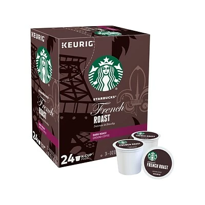 Hot Sale 🧨 K-Cups Starbucks French Roast Coffee, Keurig® K-Cup® Pods, Dark Roast, 96/Carton (10099555097372) ✔️ 2 Hot Sale 🧨 K-Cups Starbucks French Roast Coffee, Keurig® K-Cup® Pods, Dark Roast, 96/Carton (10099555097372) ✔️ - Image 2