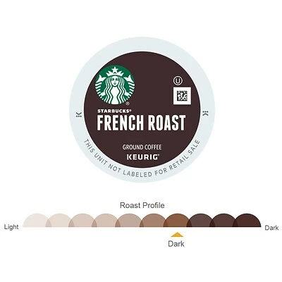 Hot Sale 🧨 K-Cups Starbucks French Roast Coffee, Keurig® K-Cup® Pods, Dark Roast, 96/Carton (10099555097372) ✔️ 4 Hot Sale 🧨 K-Cups Starbucks French Roast Coffee, Keurig® K-Cup® Pods, Dark Roast, 96/Carton (10099555097372) ✔️ - Image 4
