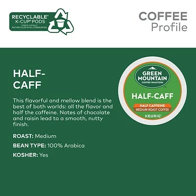 Best reviews of 🔔 K-Cups Green Mountain Coffee Roasters Half-Caff Coffee, Keurig® K-Cup® Pods, Medium Roast, 48/Box (357446) 😀 5 Best reviews of 🔔 K-Cups Green Mountain Coffee Roasters Half-Caff Coffee, Keurig® K-Cup® Pods, Medium Roast, 48/Box (357446) 😀 - Image 5