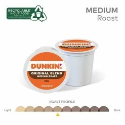 Cheapest 🔥 K-Cups Dunkin' Donuts Original Blend Coffee, Keurig® K-Cup® Pods, Medium Roast, 22/Box (400845) ✔️ -Coffee Sales Store unnamed file 69