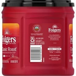 Flash Sale 🥰 Folgers Classic Roast Ground Coffee, Medium Roast, 25.9 Oz. Canister (SMU02042/2550030407) 😀 -Coffee Sales Store unnamed file 7