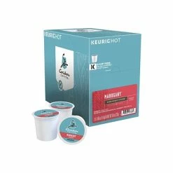 Promo 🎁 Caribou Coffee K-Cups Caribou Mahogany Coffee, Keurig K-Cup Pods, Dark Roast, 96/Carton (10312) 🔔