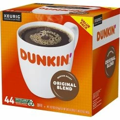 Outlet 🔔 K-Cups Dunkin' Donuts Original Blend Coffee, Keurig® K-Cup® Pods, Medium Roast, 44/Box (006933) ❤️ -Coffee Sales Store unnamed file 731