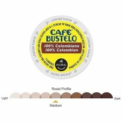 Buy 🧨 K-Cups Cafe Bustelo 100% Colombian Coffee, Keurig® K-Cup® Pods, Medium Roast, 24/Box (6107) 🤩 -Coffee Sales Store unnamed file 738