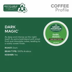 Promo 🔥 K-Cups Green Mountain Dark Magic Coffee, Keurig® K-Cup® Pods, Dark Roast, 48/Box (81911/15171) 🎉 -Coffee Sales Store unnamed file 779