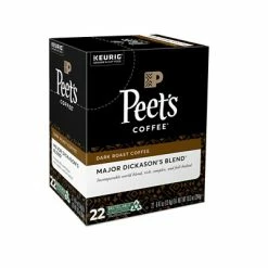 Buy 🔥 Peet's Coffee K-Cups Peet's Major Dickason's Blend Coffee, Keurig K-Cup Pods, Dark Roast, 22/Box (6547) 😀 -Coffee Sales Store unnamed file 78