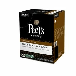 Buy 🔥 Peet's Coffee K-Cups Peet's Major Dickason's Blend Coffee, Keurig K-Cup Pods, Dark Roast, 22/Box (6547) 😀 -Coffee Sales Store unnamed file 79