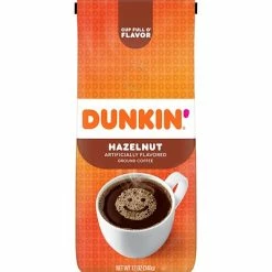 Buy ⌛ Dunkin' Hazelnut Ground Coffee, Medium Roast (00049) 🧨
