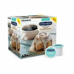 Top 10 🎉 K-Cups Cinnabon® Classic Cinnamon Roll Coffee, Keurig® K-Cup® Pods, Light Roast, 48/Box (373156) 😍